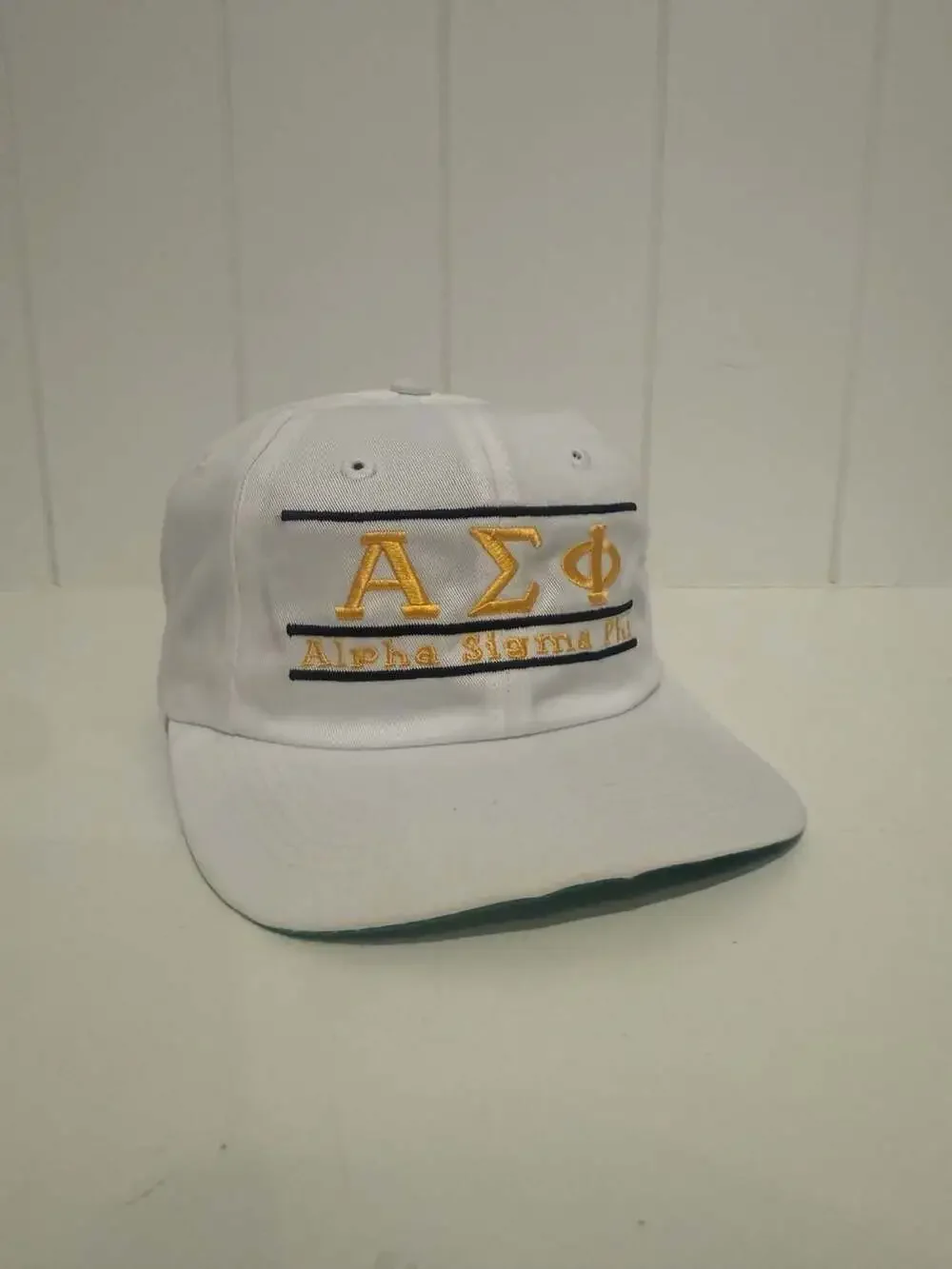 Vintage Alpha Sigma Phi Fraternity Snapback Hat by The Game